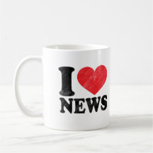 I Love News Mugs