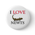 I Love Newts buttons