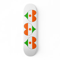 I Love Niger Custom Skate Board