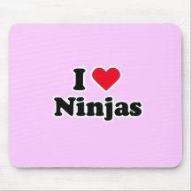 I love ninjas mouse mats