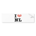 I love NL bumper stickers