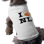 I love NL I crown NL pet clothing