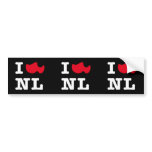 I love NL, I love Holland bumper stickers