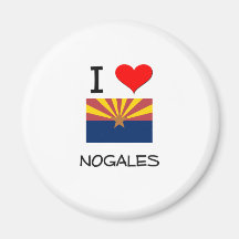 I Love NOGALES Arizona Fridge Magnet