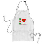 I Love Nonna (Italian Grandmother) aprons