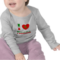 I Love Nonna (Italian Grandmother) T Shirts