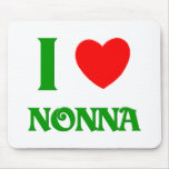 I Love Nonna Mouse Pads