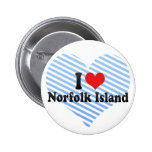 I Love Norfolk Island Pins