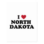 I Love North Dakota Post Cards