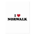 I Love Norwalkd California Post Card