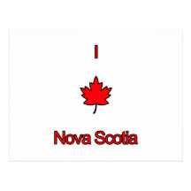 I Love Nova Scotia Postcard