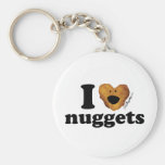 I love nuggets keychains