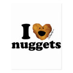 I love nuggets postcard