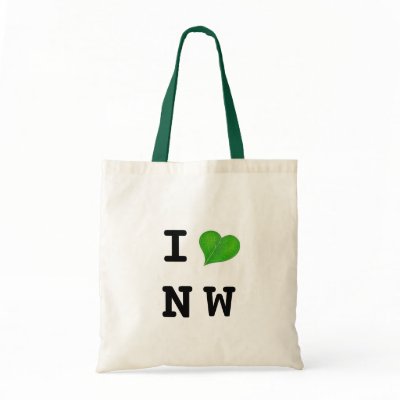 I Love NW Grocery Bag