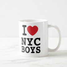 I Love NYC Boys Coffee Mug
