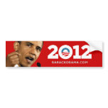 I Love Obama 2012 bumper stickers