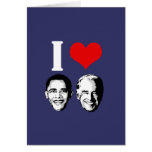 I Love Obama / Biden Cards