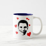 I Love Obama Coffee Mugs