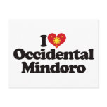 I Love Occidental Mindoro postcards