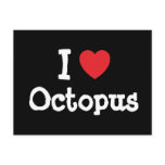 I love Octopus heart T-Shirt