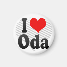I Love Oda, Japan Fridge Magnets