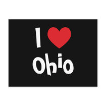 I Love Ohio postcards