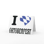 I love oktoberfest icon cards