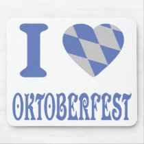 I love oktoberfest mousepad