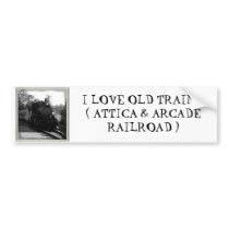 I love old trains - Arcade and Attica Railroad