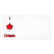 I Love Ontario Photo Card