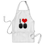 I Love OO aprons