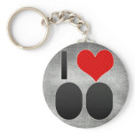 I Love OO keychains