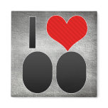 I Love OO magnets