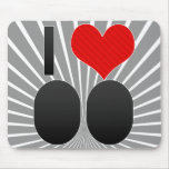 I Love OO mousepads