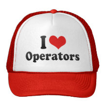 I Love Operators Mesh Hat