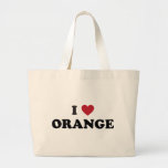 I Love Orange California Bag