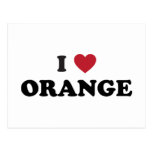 I Love Orange California Post Card