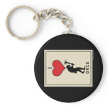 I Love Orcs keychains