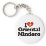 I Love Oriental Mindoro keychains