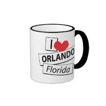 I Love Orlando Florida Mug