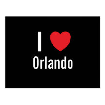 I love Orlando Post Cards