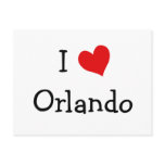 I Love Orlando postcards