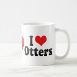 I Love Otters Mug