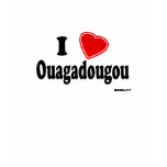 I Love Ouagadougou t-shirts