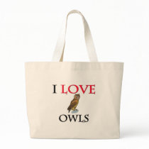 I Love Owls Bag