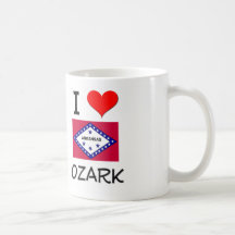 I Love OZARK Arkansas Coffee Mug
