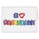 I Love Paintball cards