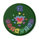 I Love Painting magnets