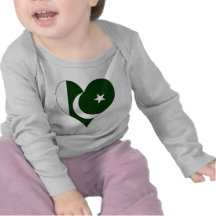 I Love Pakistan Tee Shirts