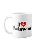 I Love Palawan mugs